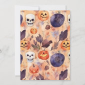 Spooky One Halloween Verjaardag Kaart (Achterkant)