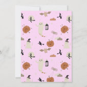 Spooky One Halloween Verjaardag Kaart (Achterkant)