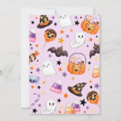 Spooky One Halloween Verjaardag Kaart (Achterkant)