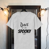 Spooky One | Halloween Verjaardag | Papa Shirt Bla