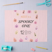 Spooky One Halloween Verjaardag Tissuepapier (Craft)