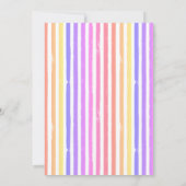 Spooky ONE Little Boo Halloween Girls 1e verjaarda Kaart (Achterkant)