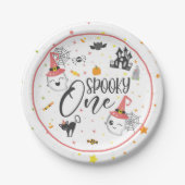 Spooky One Paper Bord - Girl White (Voorkant)
