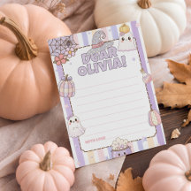 Spooky One Tijdcapsule Berichtkaart Pastel