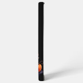 SPOOKY ORANJE PAARSE LAAG HALLOWEEN CAKE SAMSUNG GALAXY HOESJE (Linkerkant)