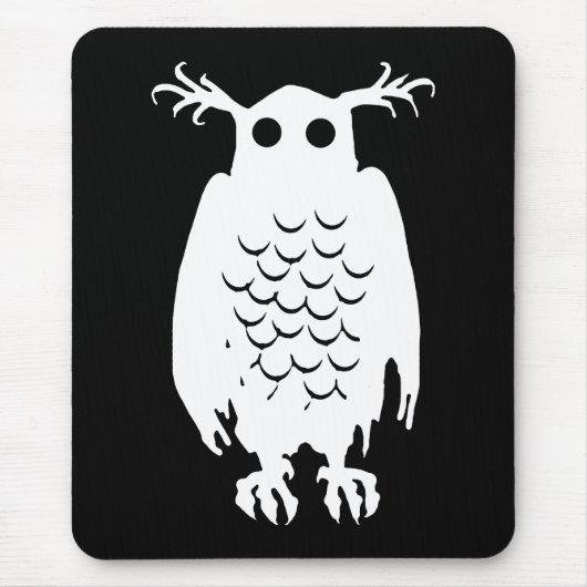 Spooky Owl Muismat (Voorkant)