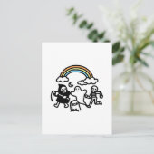 Spooky Pals Briefkaart (Staand voorkant)