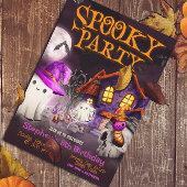Spooky Party - Halloween Verjaardag Kaart
