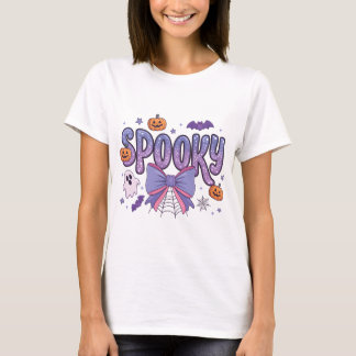 Spooky Pastel Sticker – Girly Ghost T-shirt