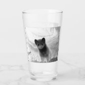 Spooky Pine Marten Glas (Achterkant)
