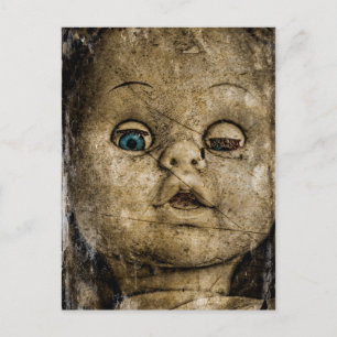 Spooky pop. briefkaart