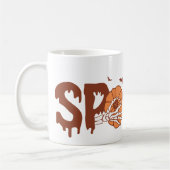 Spooky Pumpkin Boobes Funny Halloween Koffiemok (Links)