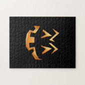 Spooky Pumpkin Face | Halloween Legpuzzel (Horizontaal)