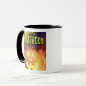Spooky Pumpkin - Gepersonaliseerde Halloween Mok (Voorkant links)