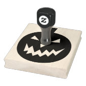 Spooky Pumpkin Halloween 4 x 5 inch Rubber Stamp Rubberstempel (Stempel)
