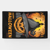 Spooky Pumpkin Halloween Banner (Horizontaal)