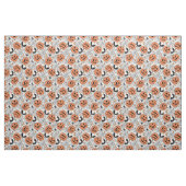 Spooky Pumpkin Halloween Pattern Stof (Fat Quarter)