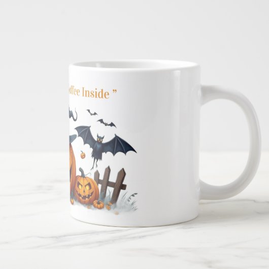 Spooky Pumpkin Magic Mug (Droite)