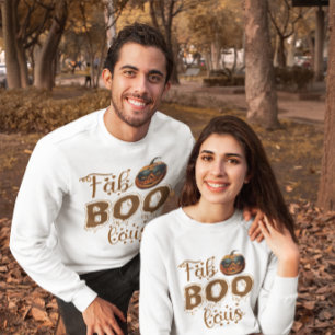 Spooky Pumpkin Matching Halloween Familie Trui