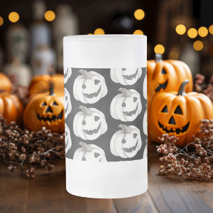 Spooky Pumpkin Pattern   Happy Halloween Matglas Bierpul