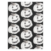 Spooky Pumpkin Pattern | Happy Halloween Tafelkleed (Voorkant)