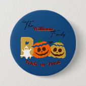 Spooky Pumpkin Trick or treat Button (Voorkant)