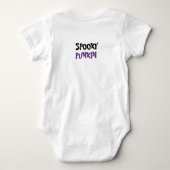 Spooky Punkin-baby Romper (Achterkant)