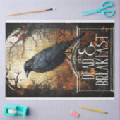 Spooky Raven Decoupage Tissuepapier (Craft)