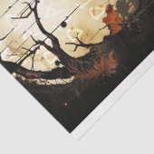 Spooky Raven Decoupage Tissuepapier (Detail)