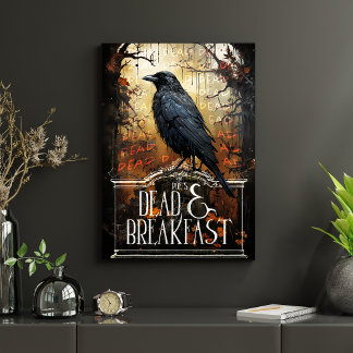 Spooky Raven Decoupage Tissuepapier