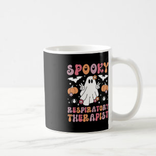 Spooky Respiratory Therapist Halloween Ademhalings Koffiemok