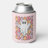 Spooky Retro Ghost Blikjeskoeler (Blikje Achterkant)