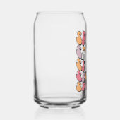 Spooky Retro Ghost Blikvorm Glas (Rechts)