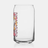 Spooky Retro Ghost Blikvorm Glas (Links)