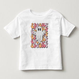 Spooky Retro Ghost Kinder Shirts