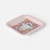 Spooky Retro Ghost Papieren Bordje