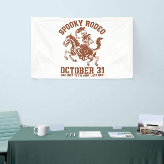 Spooky Rodeo Halloween 31 oktober Spandoek (Beurs)