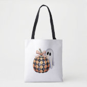 Spooky Schattige Ghost Peek Halloween T-shirt, Che Draagtas (Voorkant)