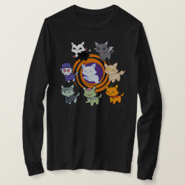 Spooky Schattige Halloween Cats Shirt