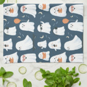 Spooky Schattigee Ghost Kitchen Handdoeken - Hallo (Gevouwen)