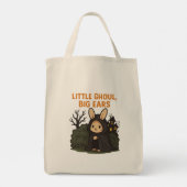 Spooky Schattigee Halloween Bunny Tas (Achterkant)