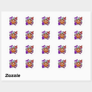 Spooky Schattigee Halloween Sticker