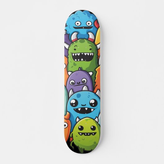 Spooky Schattigee Monster Crew Skateboard (Voorkant)