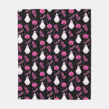 Spooky Schattigee spoken & roze pompoenen Hallowee