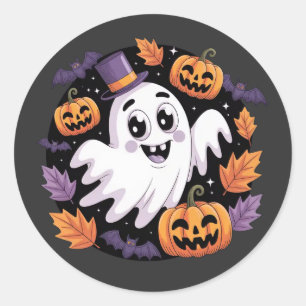 Spooky Schattigee Squad Stickers