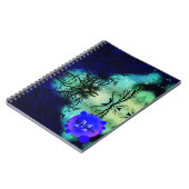 Spooky Schemerwoud Halloween Notitieboek (Linkerzijde)