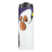 Spooky Screaming Ghost Thermosbeker (Voorkant)
