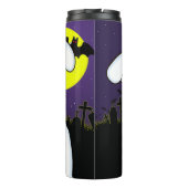 Spooky Screaming Ghost Thermosbeker (Achterkant)