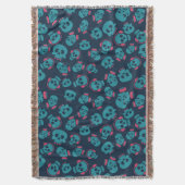 Spooky Seamless Pattern E (Style: 1) Deken (Voorkant Verticaal)