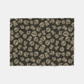 Spooky Seamless Pattern E (Style: 3) Fleece Deken (Voorkant (Horizontaal))